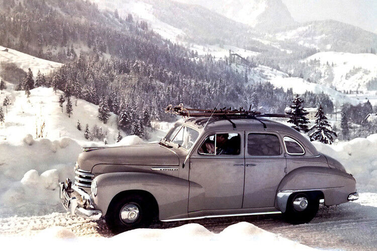 1951 erfuhr der Kapitän ein optisches und technisches Facelift. Unter anderem montierte Opel eine geänderte Vorderradaufhängung ... (Foto: Opel)