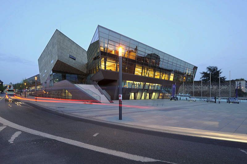 Außenansicht des Kongresszentrums Darmstadt (Foto: darmstadtium)