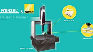 Um den Anforderungen der Industry 4.0 und den gemeinsamen Kunden gerecht zu werden, wollen Nikon Metrology und Wenzel in Zusammenarbeit CMM-basierte Laserscannerlösungen in ganz Europa liefern. (Wenzel)