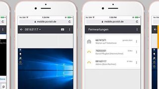PCvisit MobileSupport ist eine Web-App auf HTML5-Basis für spontanen Support und flexiblen Fernzugriff. (PCvisit)