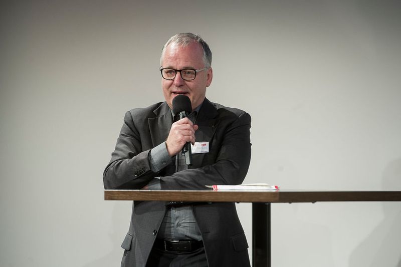 Urs Berner, CEO Urma AG nahm an der Podiumsdiskussion teil. (Bild: Thomas Entzeroth)