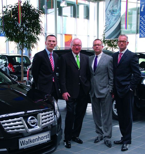 Die neue Geschäftsführung (v. li.): Markus Bichowski, Harro F. Walkenhorst,  Stephan Schulte, Henry Walkenhorst. Es fehlt Thomas Timmermanns. (Archiv: Vogel Business Media)