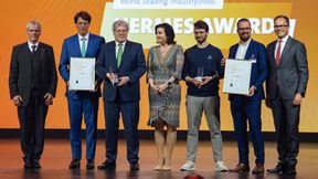 Schweizer Startup BTRY erhält den Hermes Startup Award 2026 für ihre ultradünnen, vollständig flexiblen Feststoffbatterien. Den Hermes Award 2026 gewinnt Schaeffler für eine Plattform für hochintegrierte Aktuatoren, welche speziell für die Anwendung in den Gelenken von humanoiden Robotern konstruiert wurde. (Bild: Deutsche Messe AG)