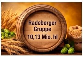 Platz 1 – Radeberger Gruppe – 10,13 Millionen Hektoliter (Bild: Gemini 3 Pro Image / KI-generiert)