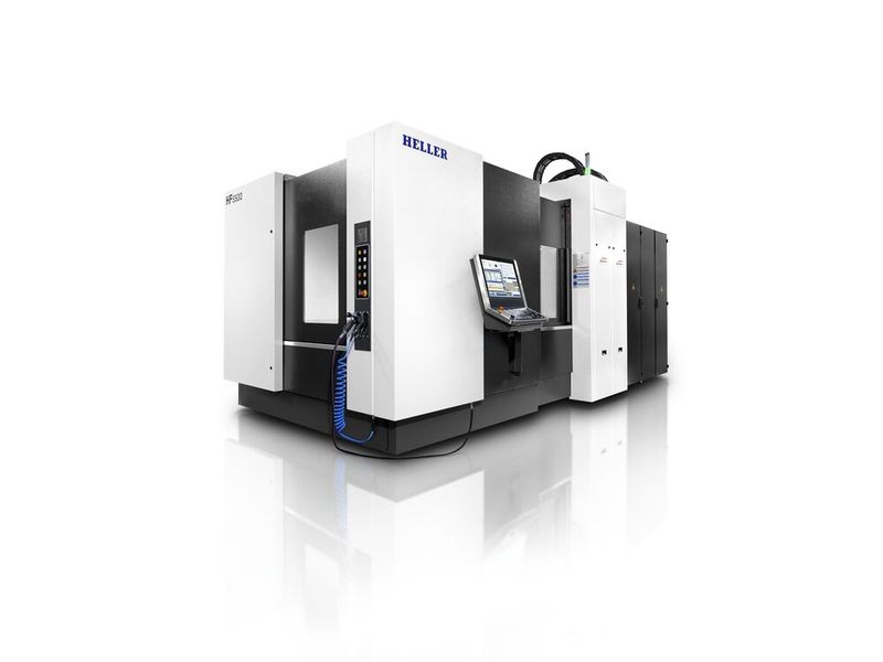 5-axis machining centre HF 5500 Mill-Turn with APC (Source: Heller)