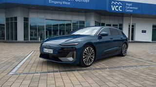The Audi A6 E-tron impresses ... but also comes at a high cost. Our test car is priced at nearly 100,000 euros. (Image:Sven Prawitz/Vogel Communications Group)