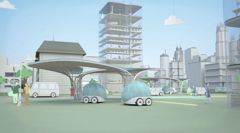 Gemeinsam mit Industrie- und Städtepartnern zielt die Fraunhofer-Gesellschaft darauf ab, urbane Innovationen für die Stadt von morgen vorauszudenken, zu entwickeln und umzusetzen. (Bild: Fraunhofer IAO)
