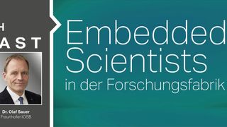Embedded Scientists in der Forschungsfabrik, ein Interview von Oliver Schonschek, Insider Research, mit Dr. Olaf Sauer vom Fraunhofer IOSB (Bild: Vogel IT-Medien / Fraunhofer IOSB / Schonschek)