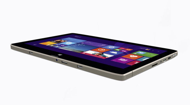 Das Medion Akoya S6214T ist als Tablet nutzbar. (Bild: Aldi)