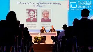 Die Veranstaltung begann mit einer Begrüßung der Gäste durch Clemens Lutsch, Vorsitzender des Themenbeirats (im Bild links), und Sebastian Human, Fachredakteur MM Maschinenmarkt (im Bild rechts). (Bild: Vogel Communications Group)