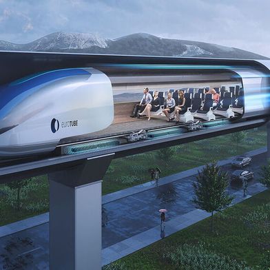 Nicht zuletzt auch durch den Support von Leybold konnten Teststrecken für den Hyperloop zum Transport von Menschen und Gütern erfolgreich geplant und realisiert werden. Im Vakuumtunnel sind bis zu 1.000 Stundenkilometer möglich. (Bild: Leybold)