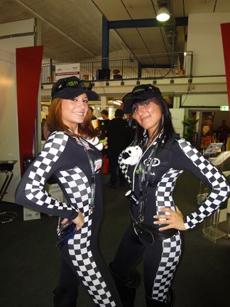 Nvidia-Girls standen beim Rennen zur Seite. (Archiv: Vogel Business Media)