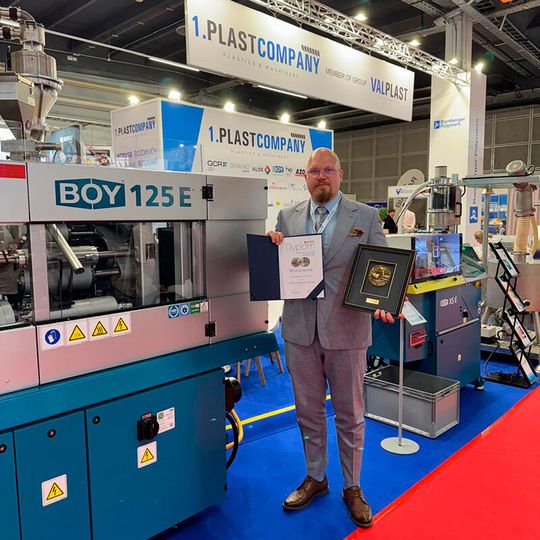 1. Plastcompany will be presenting forward-looking solutions from its long-standing partner, Boy, in Hall 3, booth B03.(Source:  Dr. Boy)