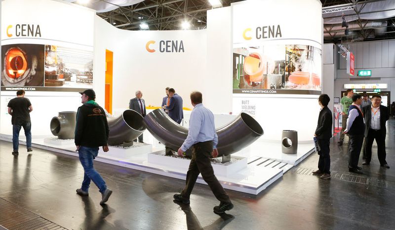 Impressionen der Tube und Wire 2016. (Messe Düsseldorf, Constanze Tillmann)
