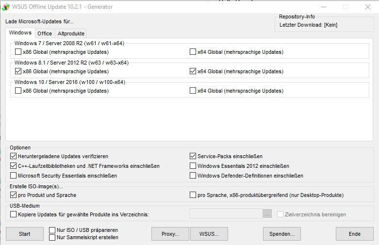Mit dem Zusatztool WSUS Offline Update lassen sich Windows 10-Updates herunterladen und manuell installieren. Auch dadurch kann die Update-Funktion von Windows 10 oft behoben werden. (Joos)