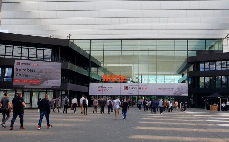 Die Euroguss 2022 fand vom 8.-10. Juni in Nürnberg statt. (Bild: D.Quitter/VCG)