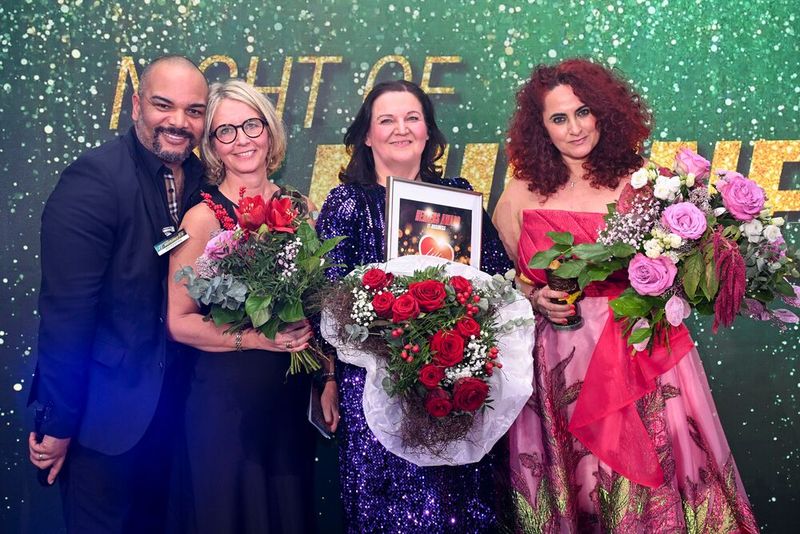 Die IT-BUSINESS Hexenküche sagt DANKE für einen unvergesslichen Abend! (Bild: Hannes Magerstädt)