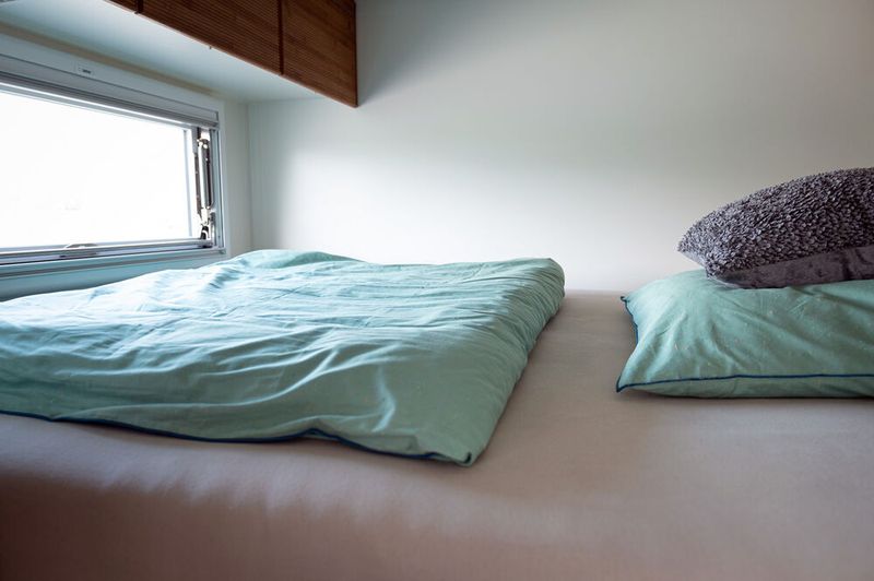 Geschlafen wird im Heck. (BildUnicat)