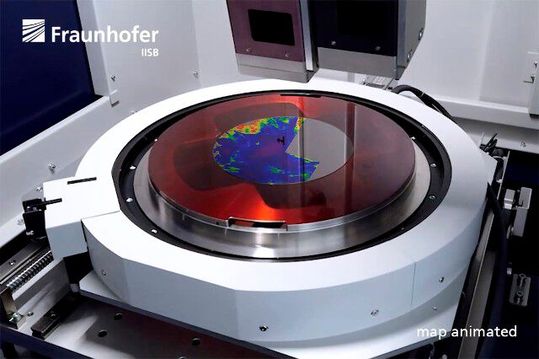 In-tool view of the Rigaku XRTmicron.(Source:  Fraunhofer IISB)