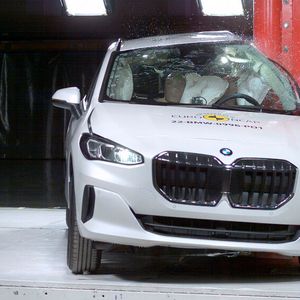 Fünf Sterne erhielt auch der BMW 2er Active Tourer.(Bild:  Euro NCAP)