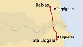 Die geplante Strecke für die Hochspannungs-Gleichstrom-Leitung  (Foto: Siemens)