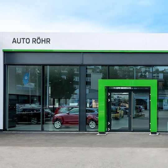 Der VW-Konzernhändler Röhr hat in Passau die Marke Skoda ins Portfolio aufgenommen.(Foto:  Autohaus Röhr)