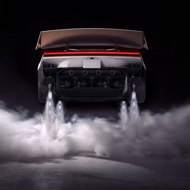 Tesla hat ein Modell mit Raketenantrieb vorgestellt: den „Rocket“. (Bild: Tesla)