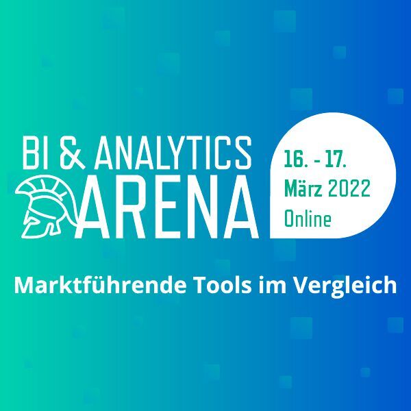 Das kostenfreie Online-Event „BI & Analytics Arena“ wird vom Analystenhaus BARC veranstaltet und findet vom 16. bis 17. März statt.
