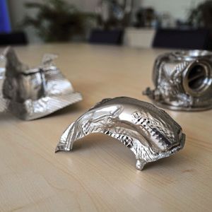 Halbschale für thermische Isolierungen von Turboladern.(Bild:  Kölle/Stampack)