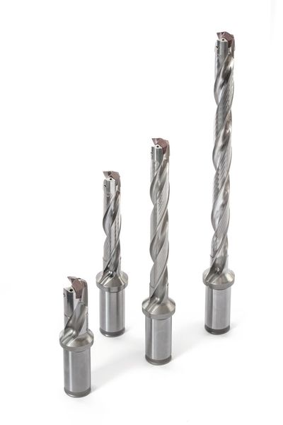 3D-gedruckte Schneidplattenbohrer QTD für den Durchmesserbereich kleiner 13 mm (Bild: Mapal)