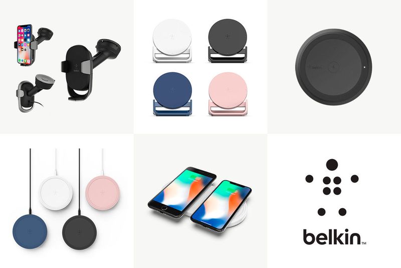 Belkin hat sein 2018er-Portfolio für die mobile Stromversorgung vorgestellt. Neben kabellosen Lösungen gibt es neue USB-C-Ladegeräte und schnell ladende Netzteile. (Bild: Belkin)
