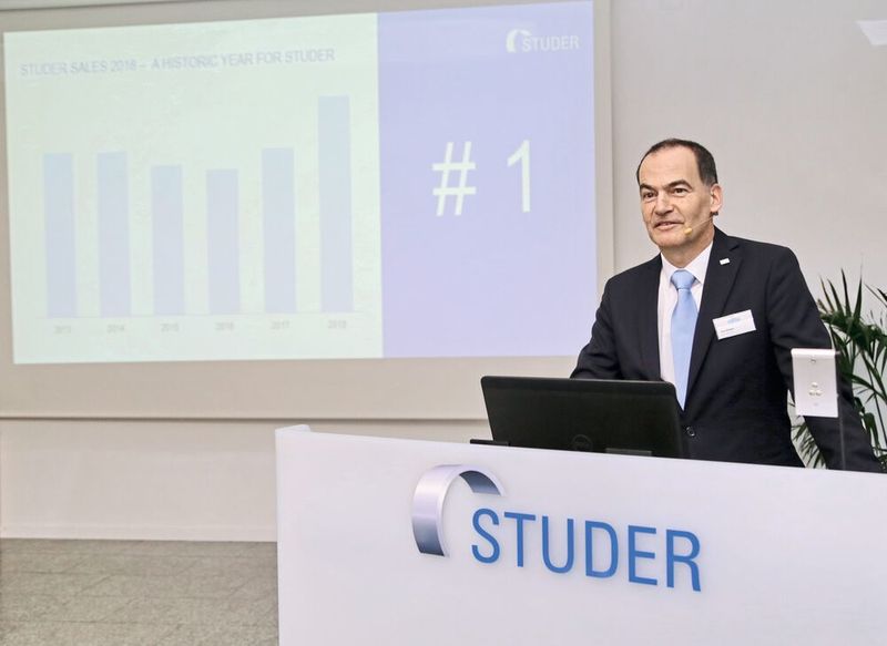Jens Bleher, CEO der Fritz Studer AG: «... um zu schaffen, was anfangs nicht machbar erscheint.» (Anne Richter; SMM)