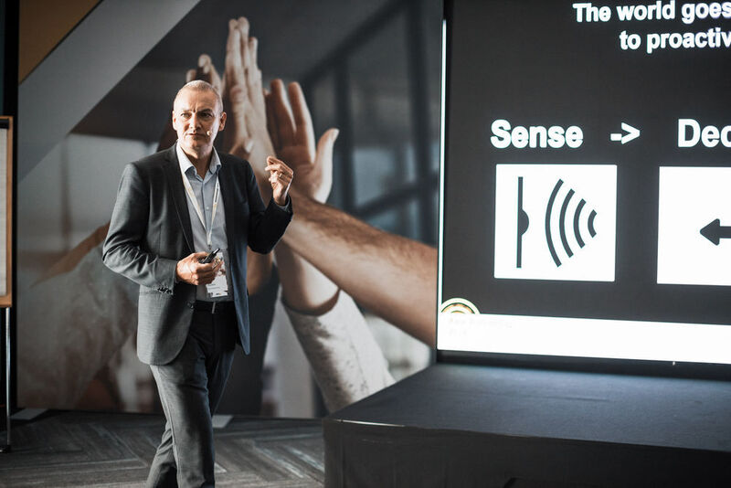 ...und Johan Paulsson (Axis) gab ein R&D Strategie Update. (Axis Communications)