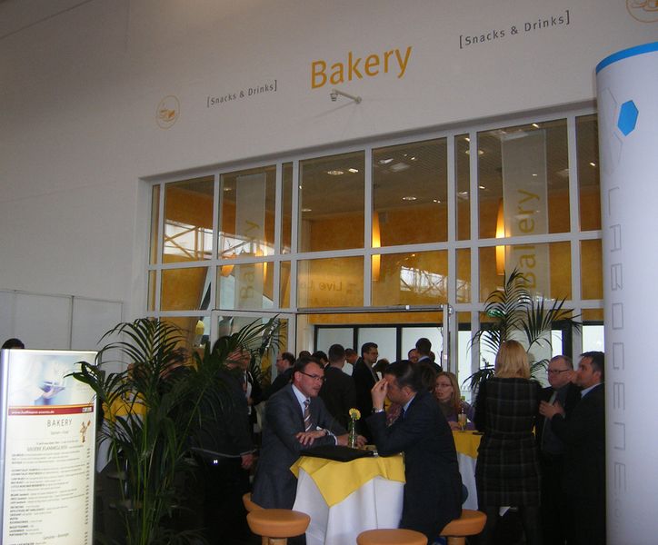 Für das leibliche Wohl wurde auf der Analytica 2012 bestens gesorgt. (Bild: LABORPRAXIS)