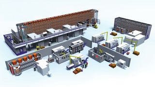 Mit flexiblen Fertigungssystemen kann den individuellen Anforderungen sehr unterschiedlicher Fertigungskonzepte Rechnung getragen werden.  (Bild: Fastems)