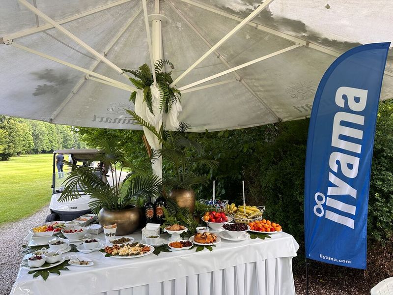 Danke iiyama für das Sponsoring der leckeren Halfway-Versorgung. (Bild: Vogel IT-Medien)