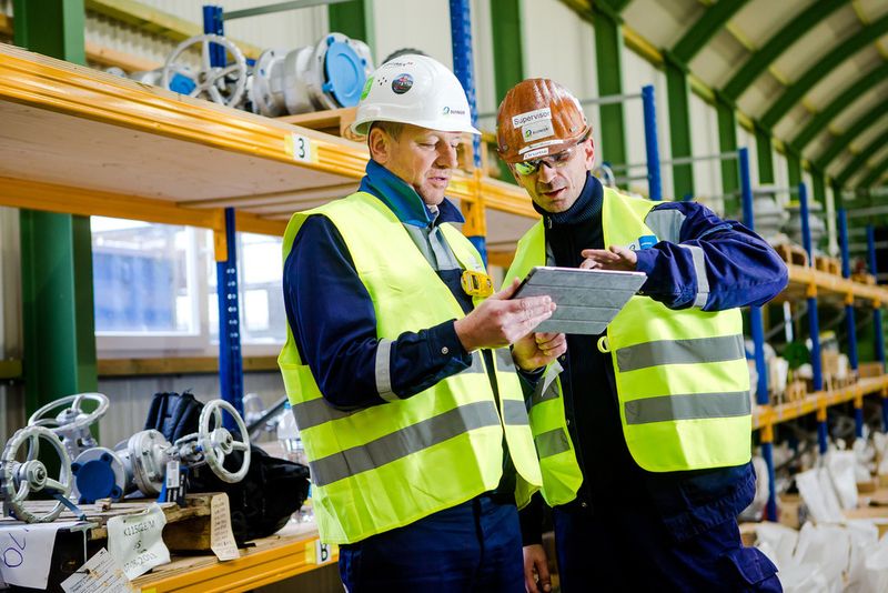 A Mega-Scale project: A stock of 160,000 parts have to be available on site (Picture: Nadine Rupp/Bilfinger)