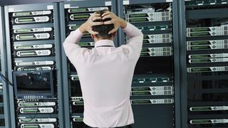 So möchte kein IT-Verantwortlicher vor dem Rechenzentrum der Zukunft stehen. (shock - fotolia.com)