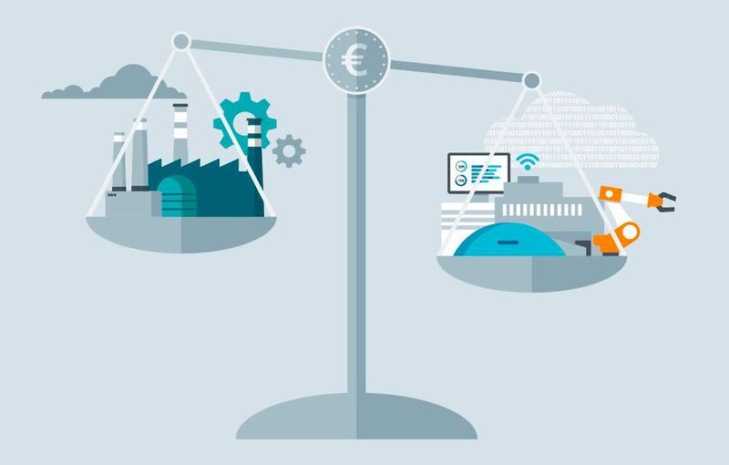 Auch nach dem Erreichen des Wendepunkts für den Übergang zu Industrie 4.0 ist es möglich, Vorteile aus Investitionen in Industrie 4.0 zu ziehen. Das Ausmaß des zu erzielenden Marktvorteils wird jedoch voraussichtlich abnehmen. (Siemens Financial Services (SFS))