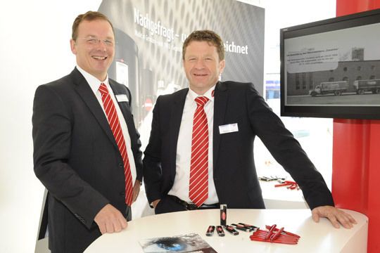 Uwe Lohmann und Thomas Stewing von Caramba (Archiv: Vogel Business Media)