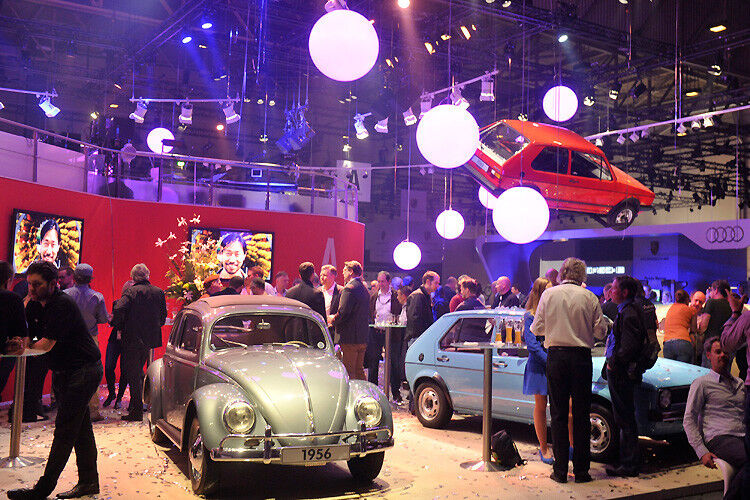 Die Wolfsburger Autostadt präsentierte sich mit „automobilen Beziehungskisten“. (Foto: Ampnet)