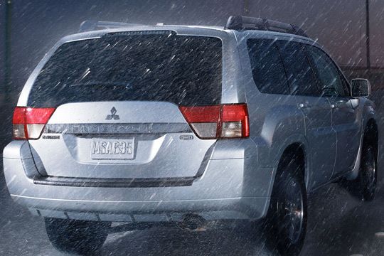 Trübe Aussichten für den Mitsubishi Endeavour: Er wird eingestellt. (Archiv: Vogel Business Media)