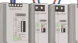 Redundantes Stromversorgungskonzept gegen Ausfälle: Quint Power und Quint S-Oring. (Phoenix Contact)
