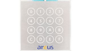 Hört und fühlt sich an wie an mechanischer Schalter: Das Touchpad von Areus Engineering. (Bild: Areus)
