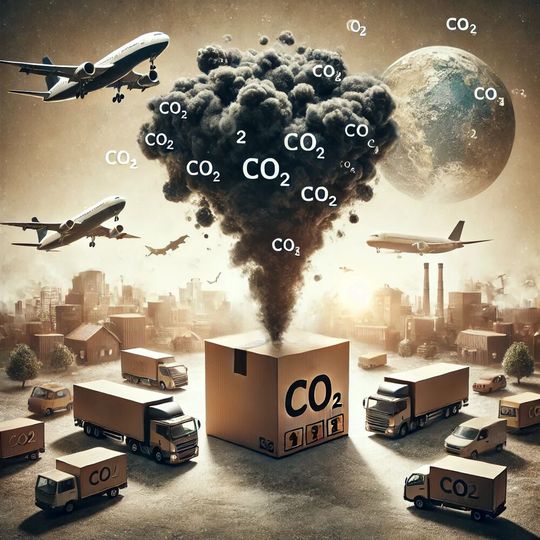 Weihnachtsretouren erzeugen in Deutschland 85.000 Tonnen Kohlenstoffdioxid – das lässt sich verbessern.(Bild:  DALL-E)