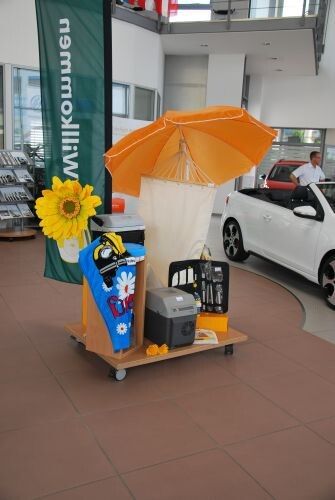 Nur wer sein Zubehör präsentiert, kann es auch verkaufen. (Archiv)