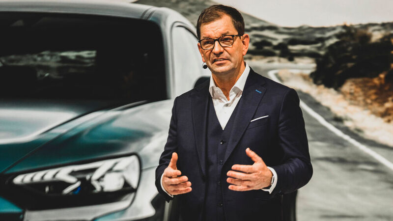 Audi-Chef Duesmann will mit seiner Elektrostrategie für „notwendige Klarheit“ sorgen. 