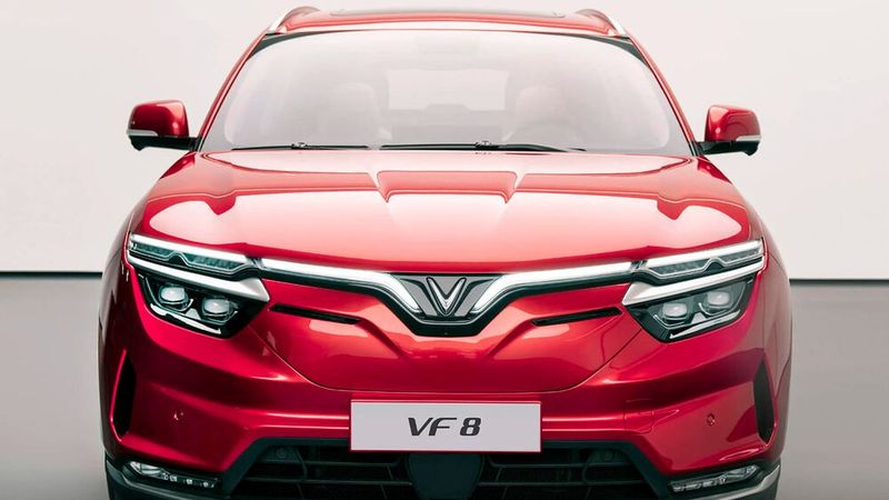 Inzwischen ist das Modell in VF 8 umbenannt - weitere Modelle mit Nummern gemäß dem Segment sollen folgen. (Bild: Vinfast)