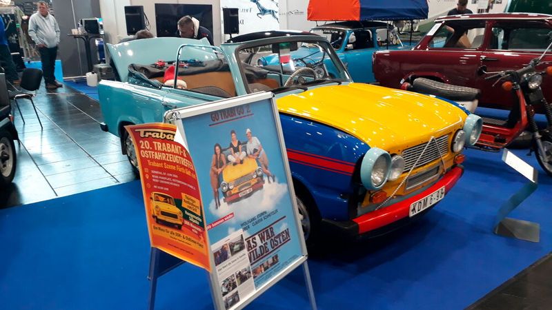Zwar nicht bis nach Hollywood, aber immerhin in deutsche Kinos brachte es dieser Trabant. (Bild: Steffen Dominsky)