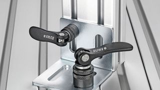 Klemmen statt Schrauben, heißt das Prinzip, das hinter der Anwendung dieser neuen Ruwi-Schnellspanner steckt. Für alle gängigen Nutgrößen soll das System geeignet sein. (Ruwi)